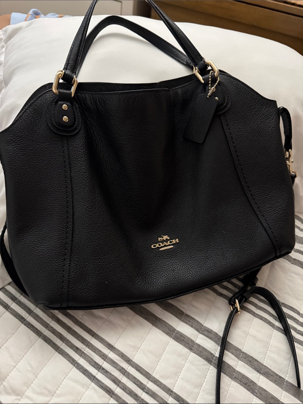 Coach Black  Leather Shoulder Bag and crossbody N-A1780-57124 - Picture 11 of 11